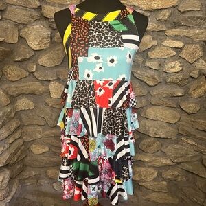 Colorful Patchwork Dress